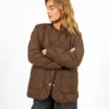 CC HEART ASTA QUILTED LOOSE JACKET Outerwear CCH6146 254 Chocolate brown 349 9 1200x