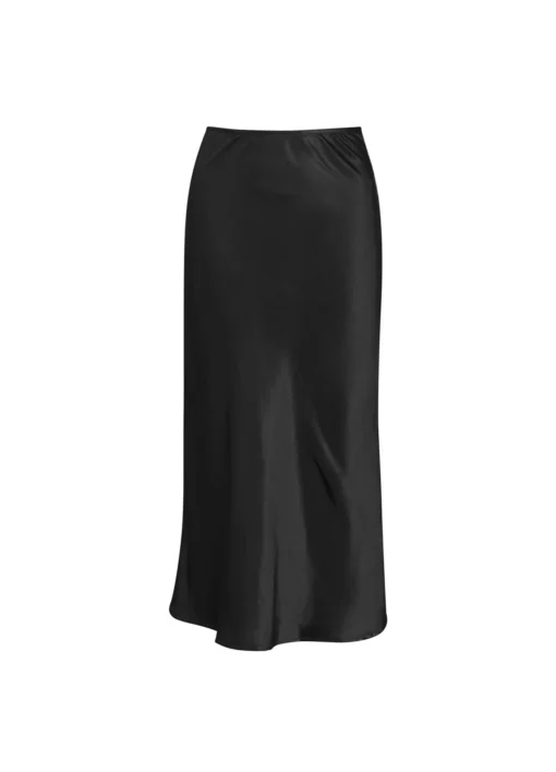Alternative view of CC Heart 4510 Skyler mid length skirt black