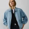 FW25 Cleo Rustic Blue Sue Jacket 2