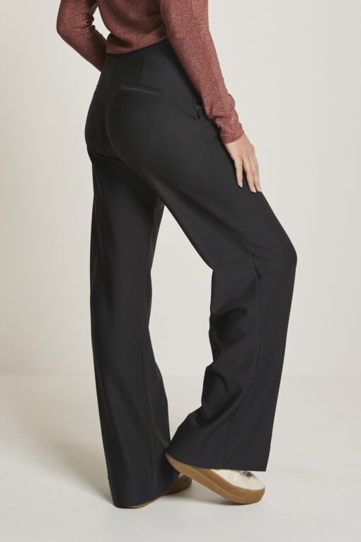 Alternative view of Parami 220206 Mira elastic twill jersey 001 black L32