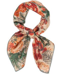 Tapis Noir light warm flower scarf