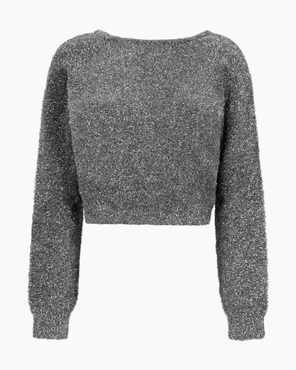 Another-Label Adea knitted pull l/s dark grey - Afbeelding 2