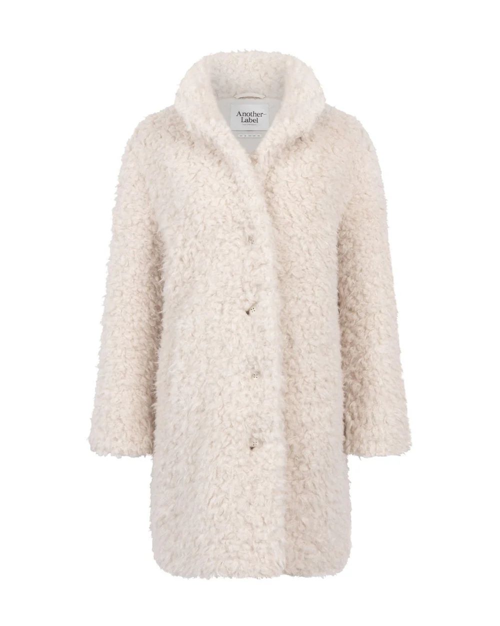 Another-Label Bonnie long coat parchment