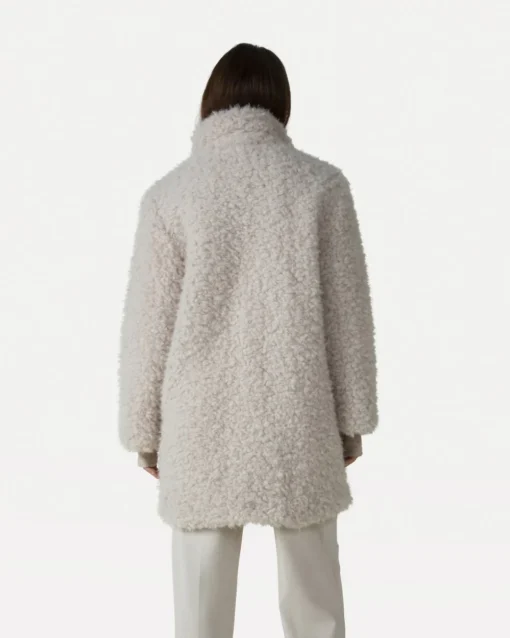 Alternative view of Another-Label Bonnie long coat parchment