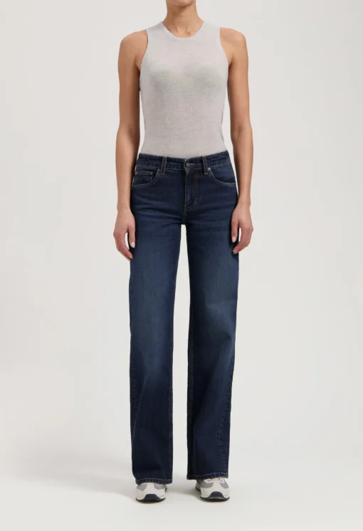 Alternative view of Mud Cleo mid loose rustic blue LM32