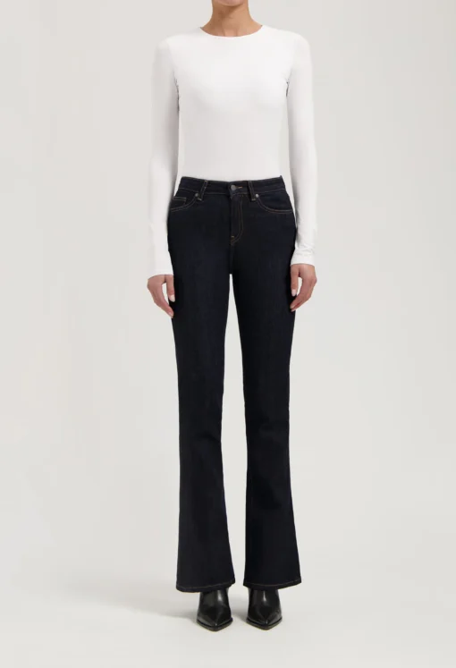 Mud Isy high flared strong blue LM30