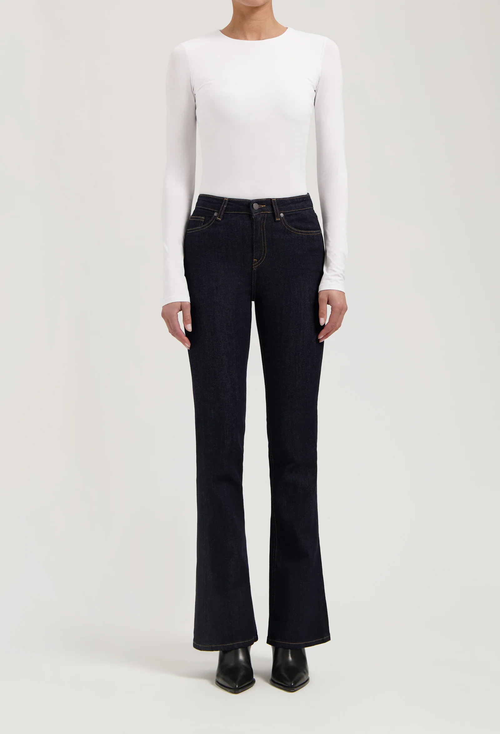 Mud Isy high flared strong blue LM30