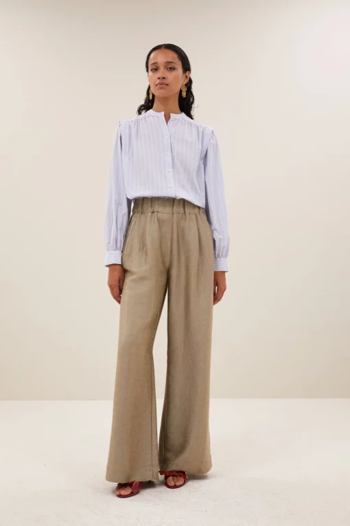 By-Bar Z26 Benji gloss pants gold