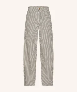 Alternative view of By-Bar Lew stripe pants jet black stripe