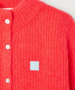 Alternative view of American Vintage EAST19NE26 Gilet court ml col montant boutonne sunrise fluo