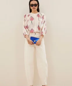 By-Bar Becky ikat blouse spring ikat