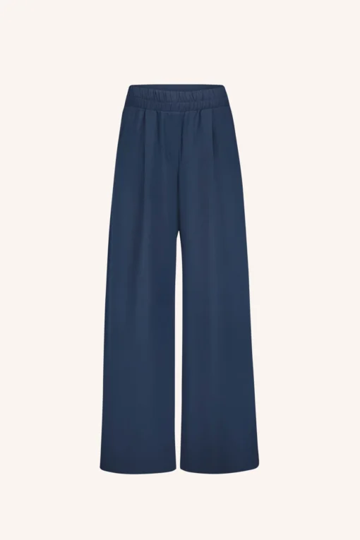 Alternative view of By-Bar Benji viscose pants winter blue