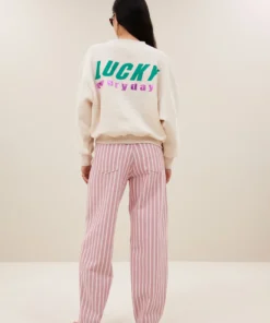 By-Bar Bibi melange lucky everyday sweater oyster melee