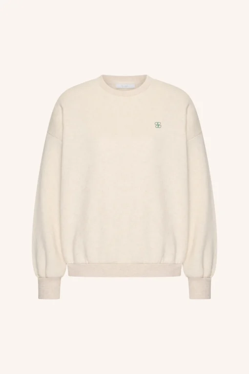 Alternative view of By-Bar Bibi melange lucky everyday sweater oyster melee