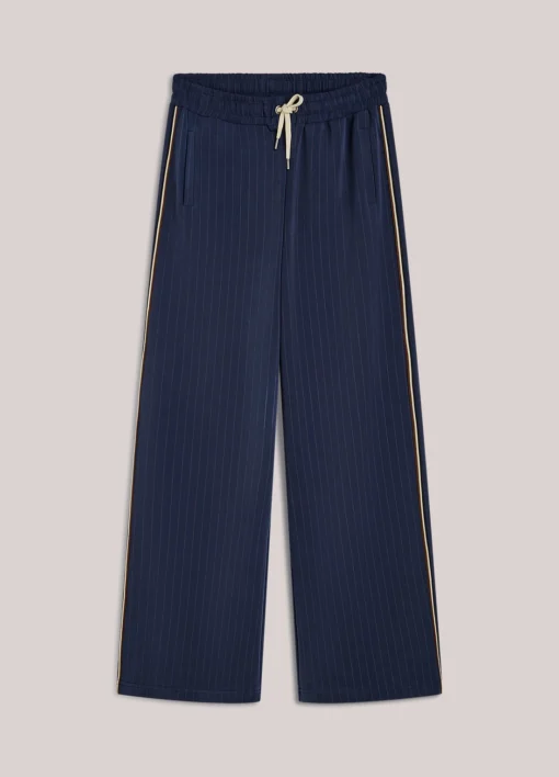 Alternative view of Summum 4s2923 Trouser pinstripe scuba midnight blue