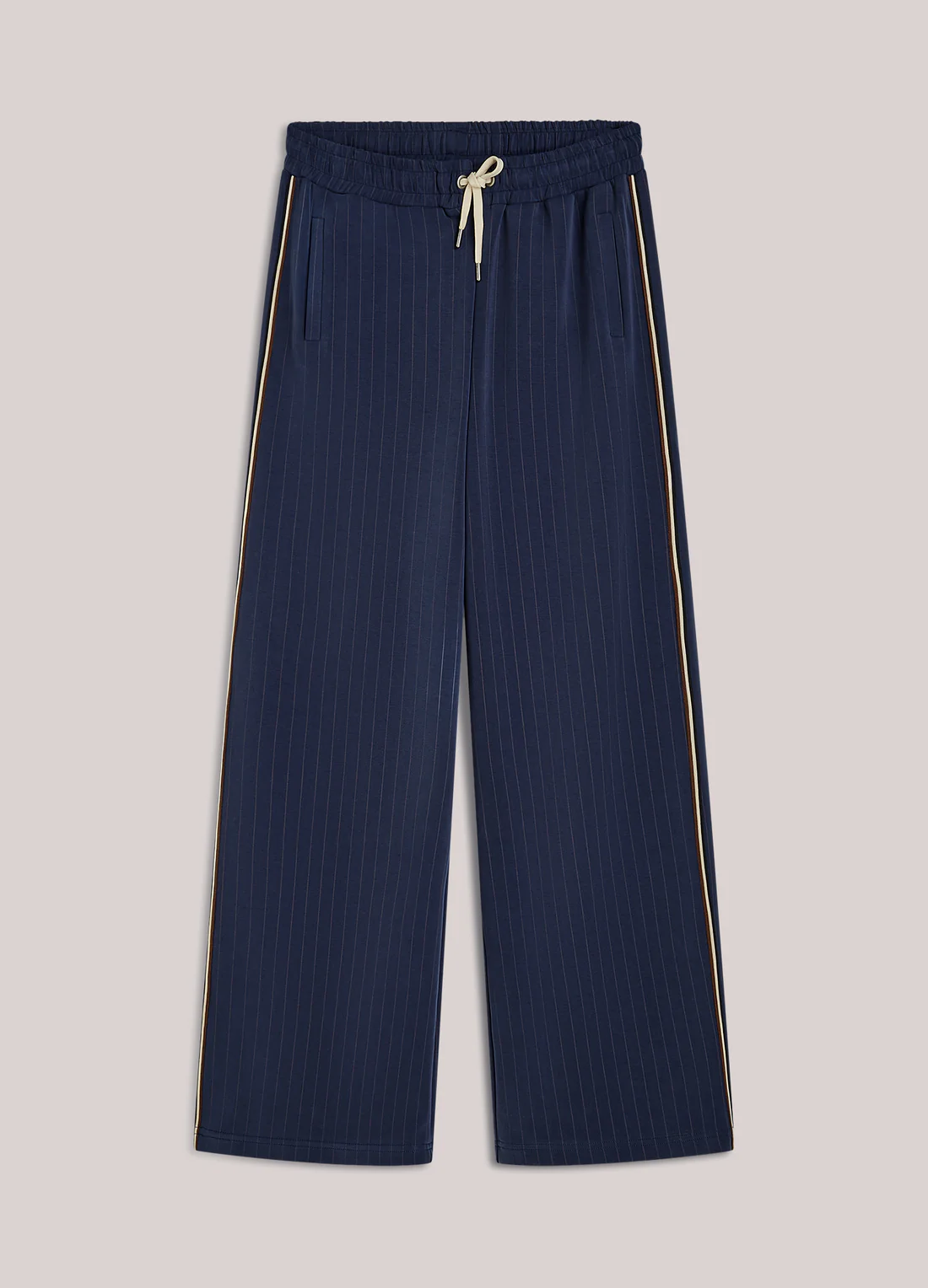 Summum 4s2923 Trouser pinstripe scuba midnight blue - Afbeelding 2