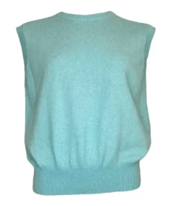 TWNS Z26 Durango sleeveless round-neck jumper aqua