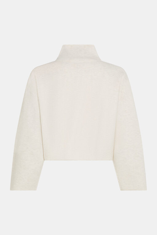 Alternative view of Penn&Ink S26B392 jumper ecru