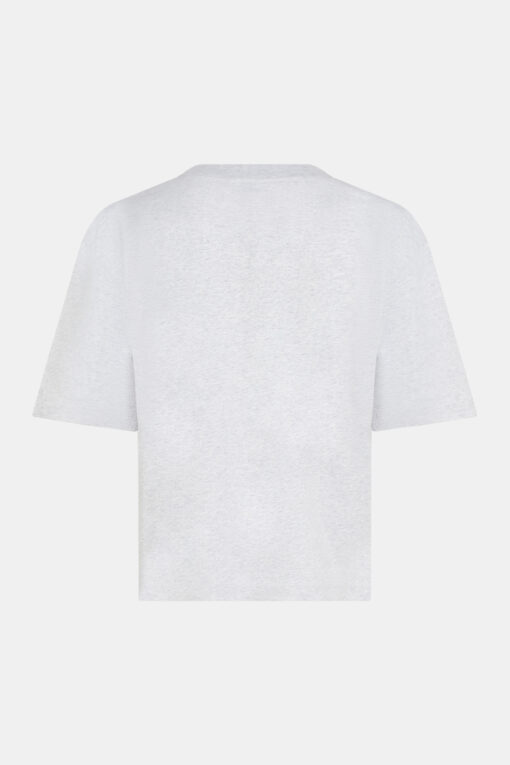 Alternative view of Penn&Ink S26F1812 t-shirt print grey melange/white