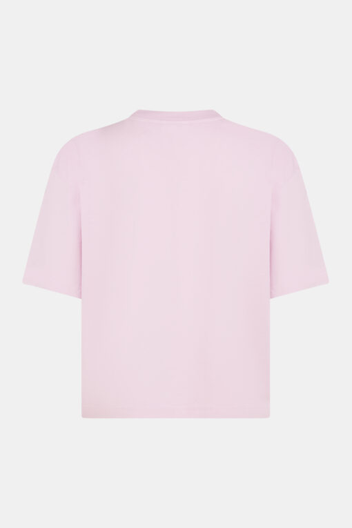 Alternative view of Penn&Ink S26F1814 t-shirt print orchid/white