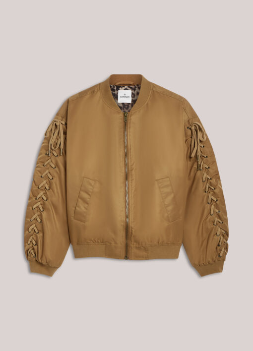 Alternative view of Summum 1s1282 Jacket bomber khaki