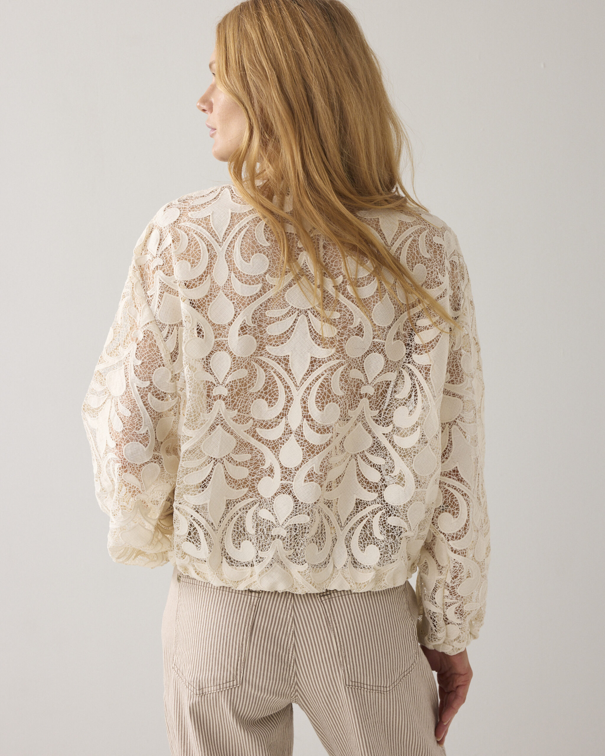 Summum 1s1298 Jacket lace ivory - Afbeelding 5