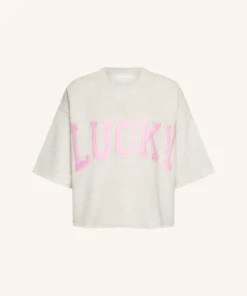 Alternative view of By-Bar Willow lucky top light grey melee