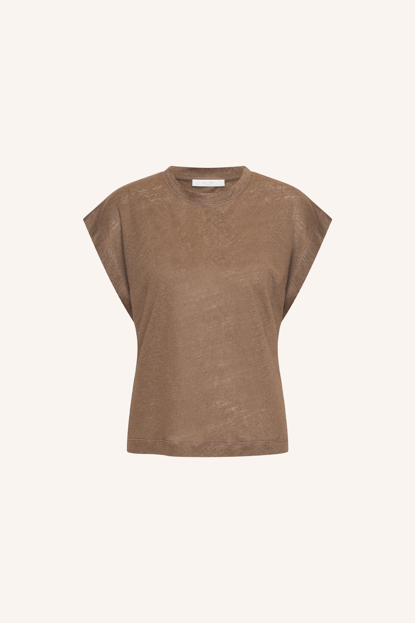 By-Bar Mason linen top iced coffee - Afbeelding 2