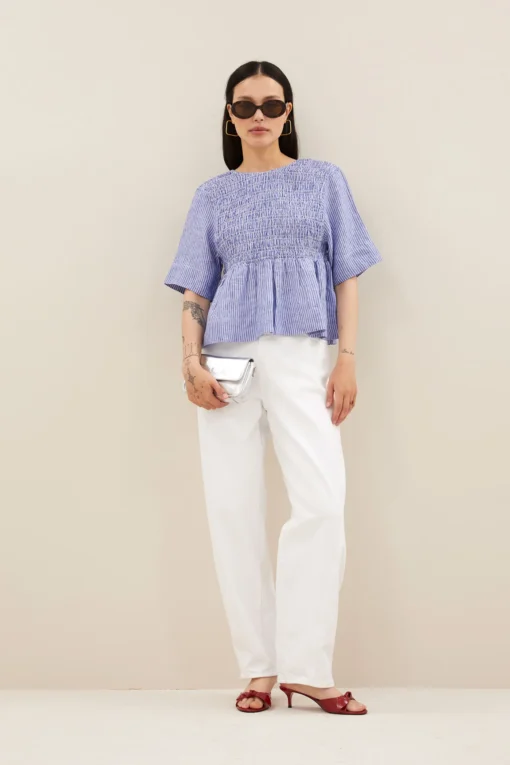 By-Bar Begum white jeans white