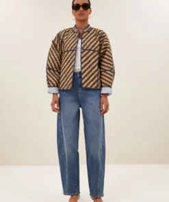 By-Bar Blossom manilla jacket manilla print
