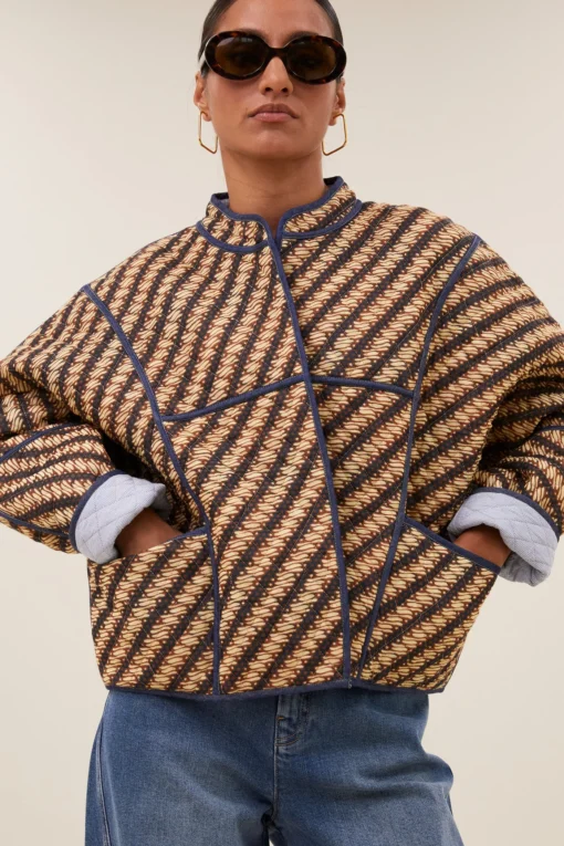 Alternative view of By-Bar Blossom manilla jacket manilla print