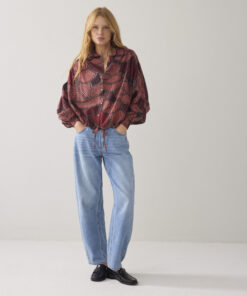 Summum 2s3433 Blouse all over print multicolour retour