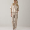 Summum 3s5275 Top boxy tee sparkle ivory