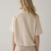 Summum 3s5275 Top boxy tee sparkle ivory - Afbeelding 3