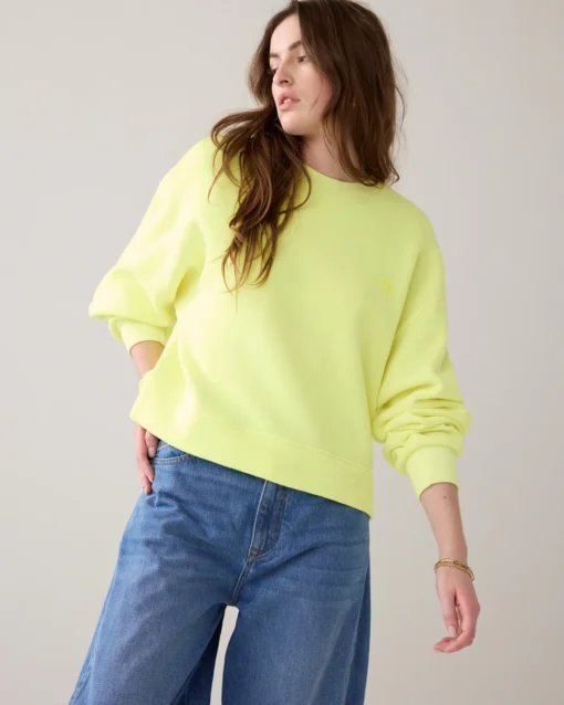 Alternative view of Summum 3s5327 sweater fluo lemon