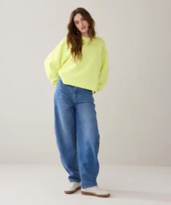 Summum 3s5327 sweater fluo lemon