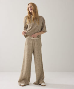 Summum 4s2924 Trouser herringbone khaki