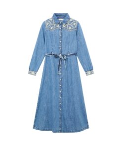 Alternative view of Maison Hotel dress arizona Amelia blue haze