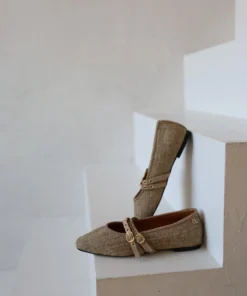 Alternative view of Babouche Only-84 taupe/kum
