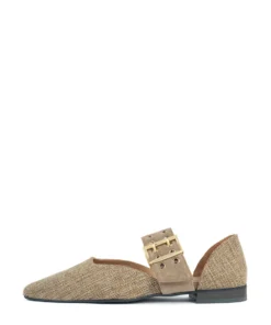 Babouche Binny-84 taupe/kum