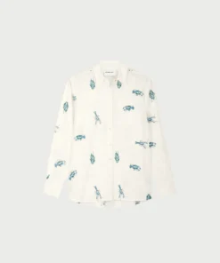 Alternative view of Fabienne Chapot Alex langoustine blouse cosy white
