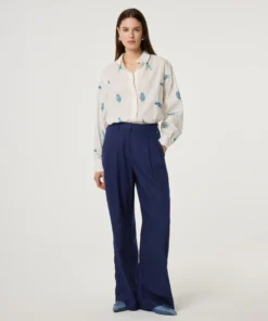 Fabienne Chapot Alex langoustine blouse cosy white