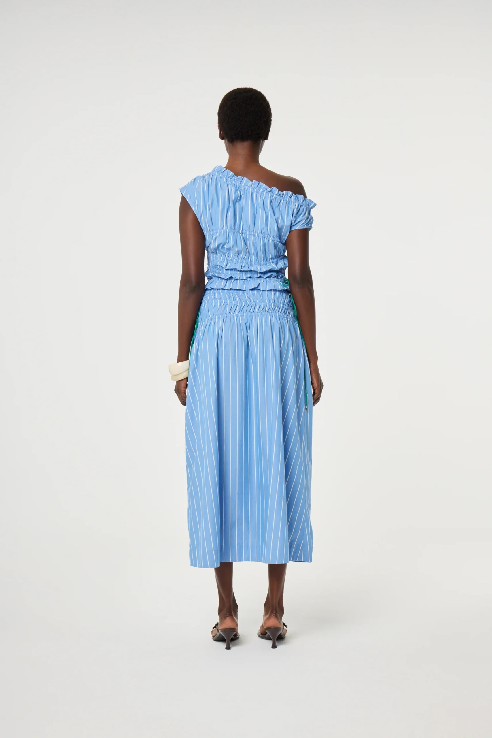 Fabienne Chapot Yoko skirt marina blue/cosy white - Afbeelding 4