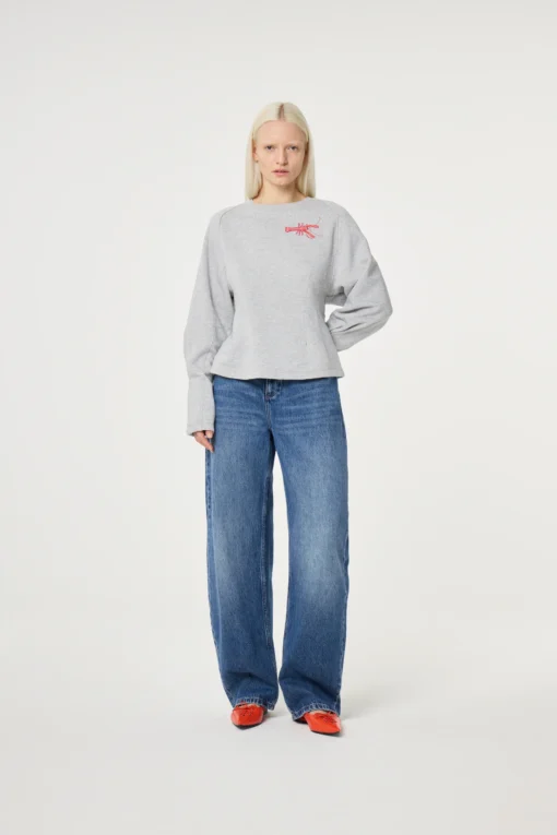 Fabienne Chapot Dhelia sweater mid grey melange