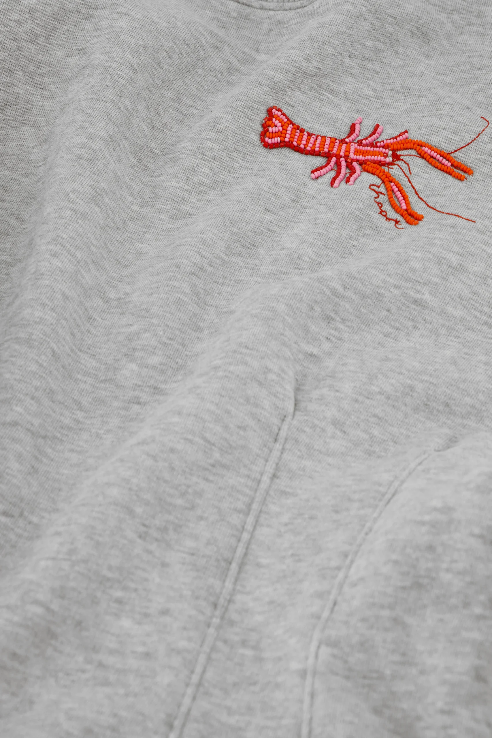 Fabienne Chapot Dhelia sweater mid grey melange - Afbeelding 3