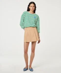 Fabienne Chapot Celina top cosy white/green