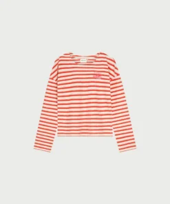 Alternative view of Fabienne Chapot Celina top cosy white/tangerine tango