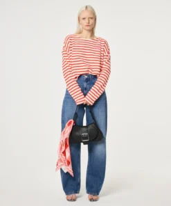 Fabienne Chapot Celina top cosy white/tangerine tango