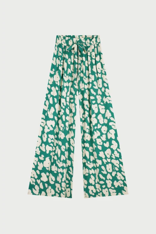 Fabienne Chapot Palapa trousers evergreen/cosy white