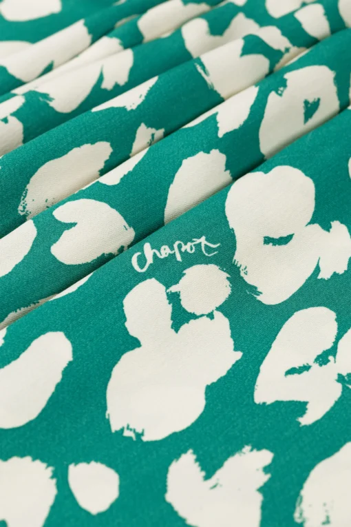Alternative view of Fabienne Chapot Palapa trousers evergreen/cosy white